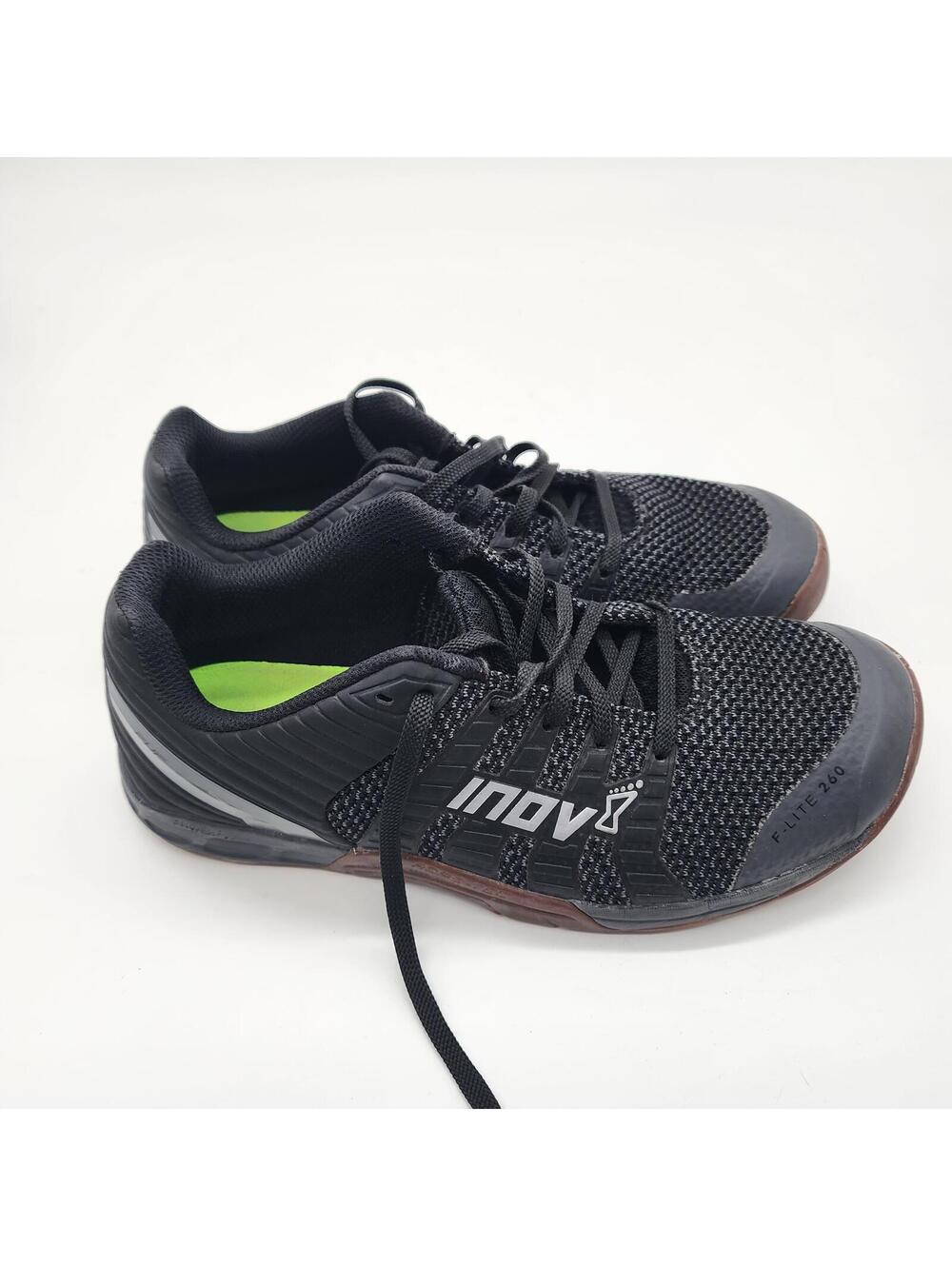 Inov-8 Men's knit 260 black sneakers 6.5 mens 8 womans